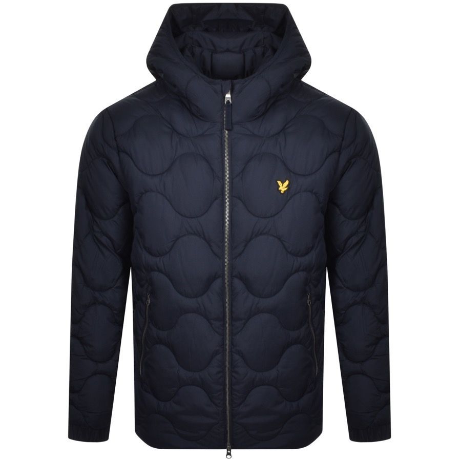 Hooded Puffer Jacket Navy