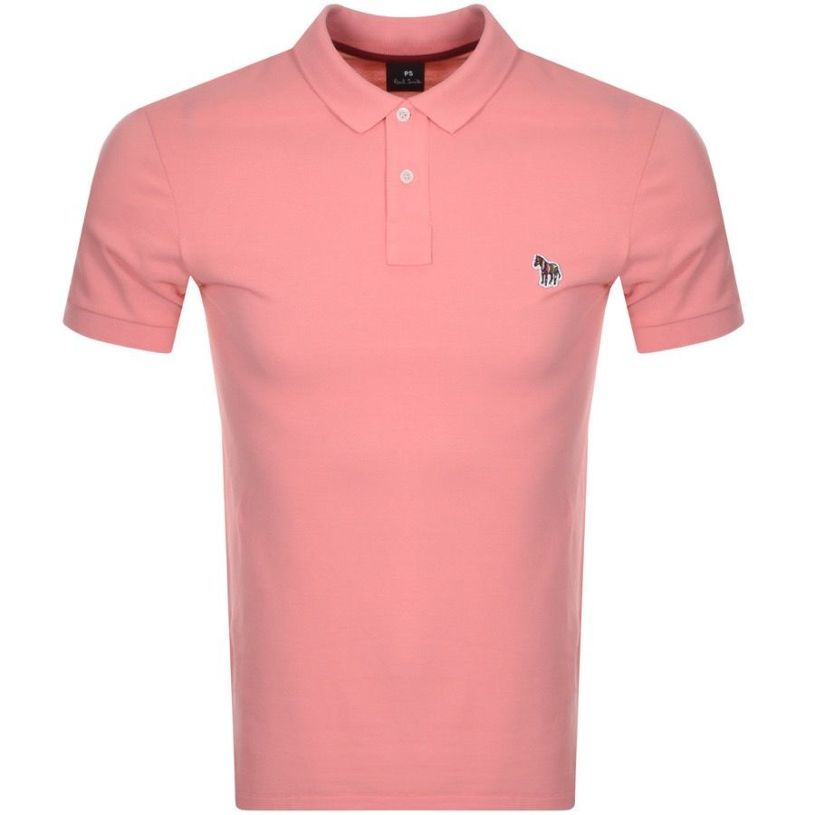 PS By Paul Smith Polo T Shirt Pink