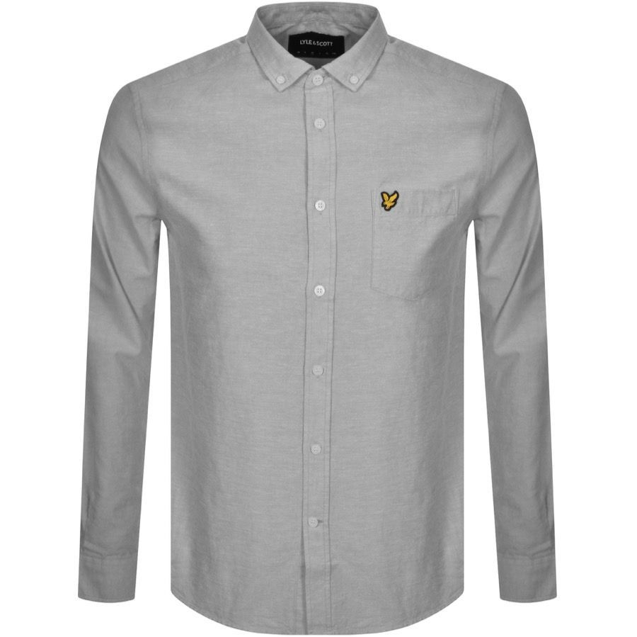Oxford Long Sleeve Shirt Grey