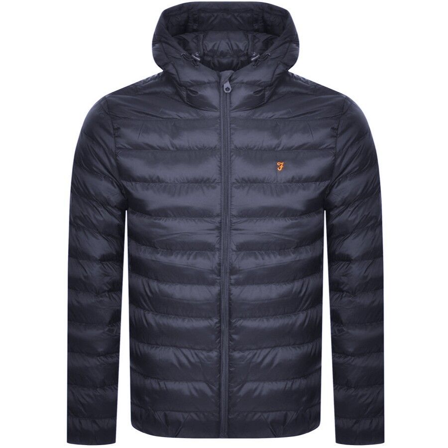 Strickland Quilted Jacket Navy