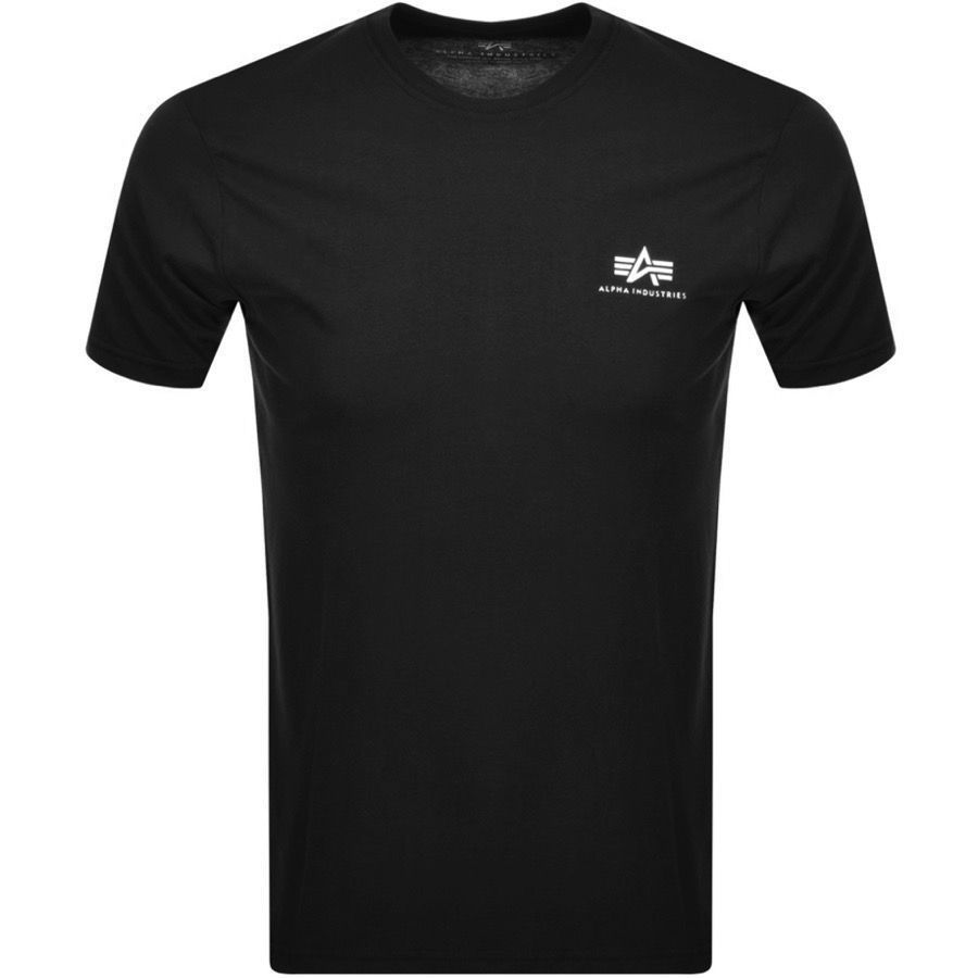 Basic Logo T Shirt Black
