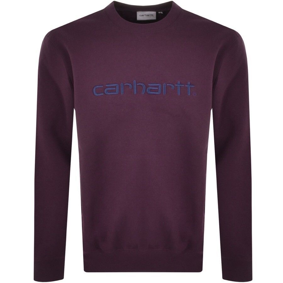 Logo Sweatshirt Purple