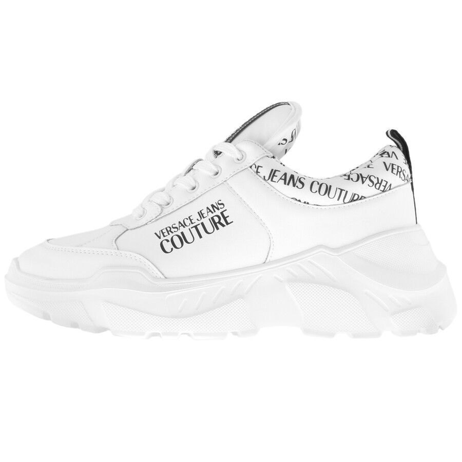Couture Logo Trainers White