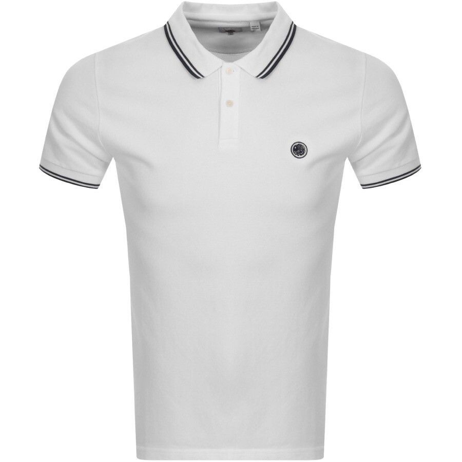 Barton Polo T Shirt White