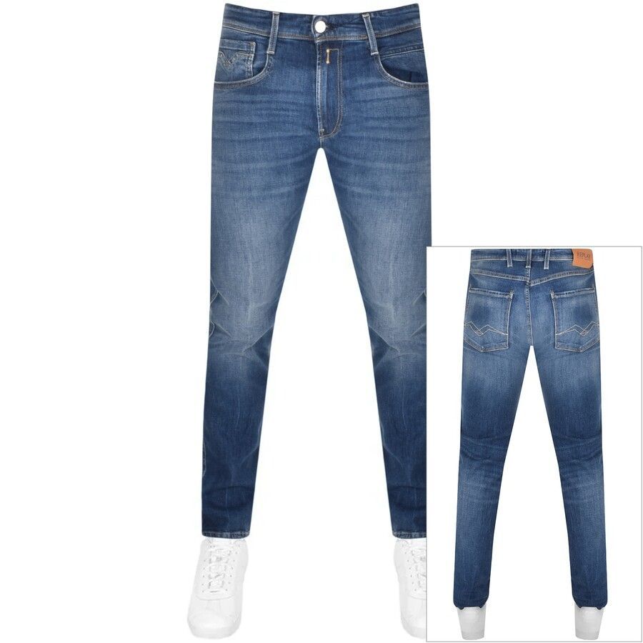 Anbass Jeans Blue