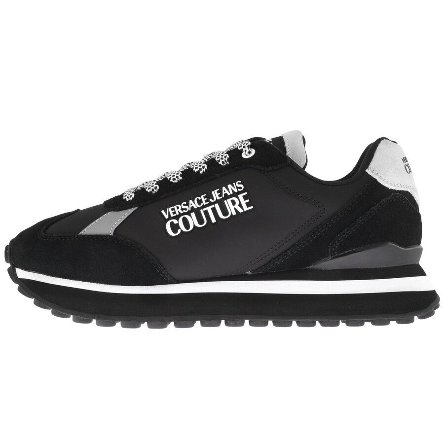 Couture Logo Trainers Black