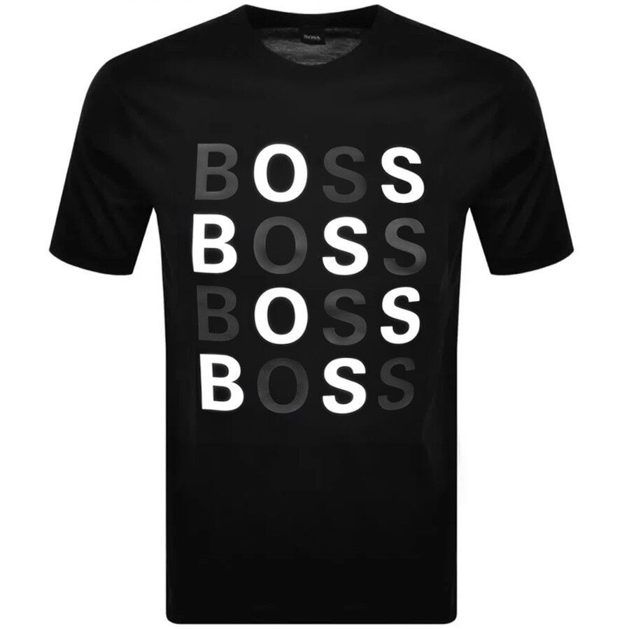 BOSS Tessler 171 Logo T Shirt Black