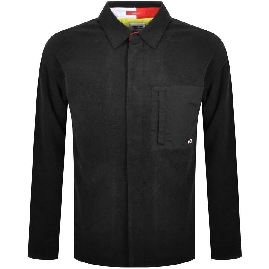 Fleece Overshirt Black