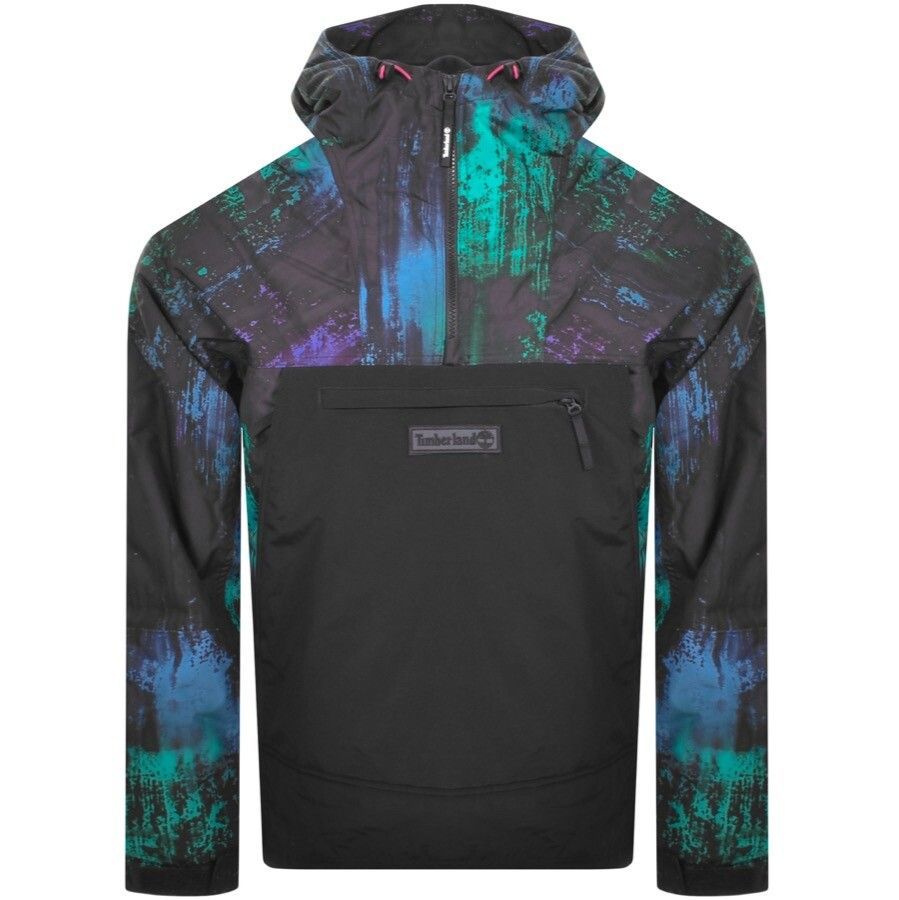 Sky Printed Rainwear Jacket Black