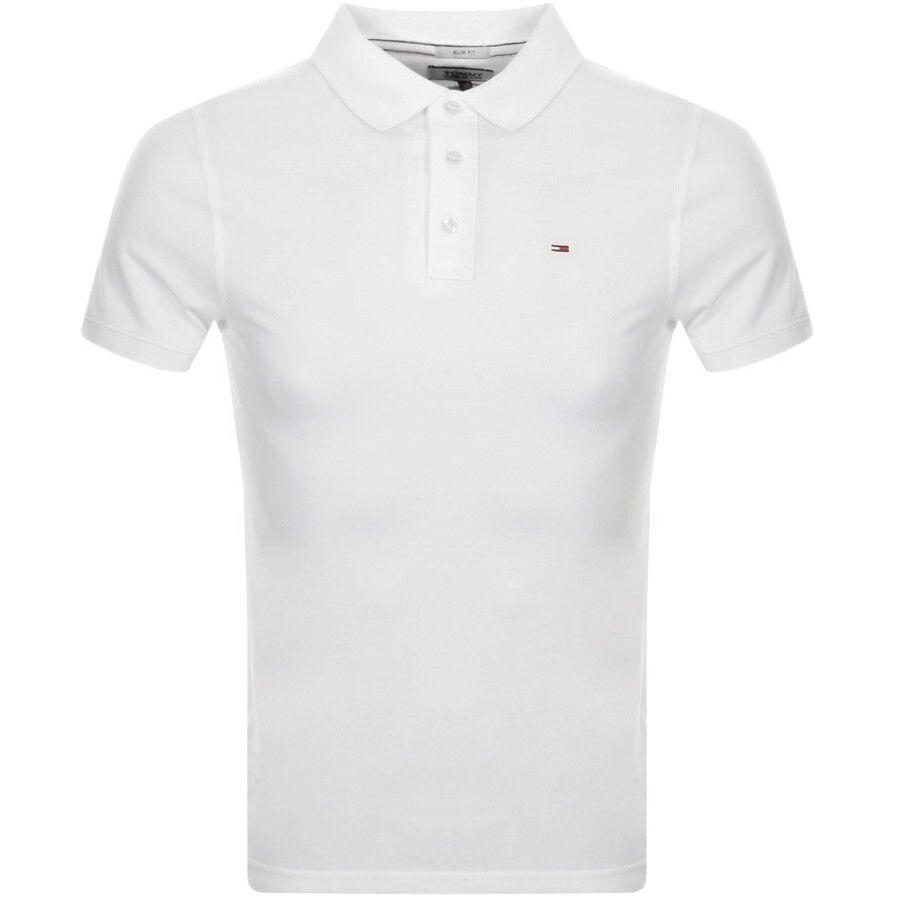 Slim Fit Polo Shirt White