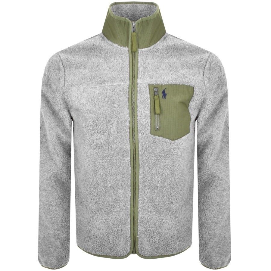 Full Zip Sweatshirt Grey