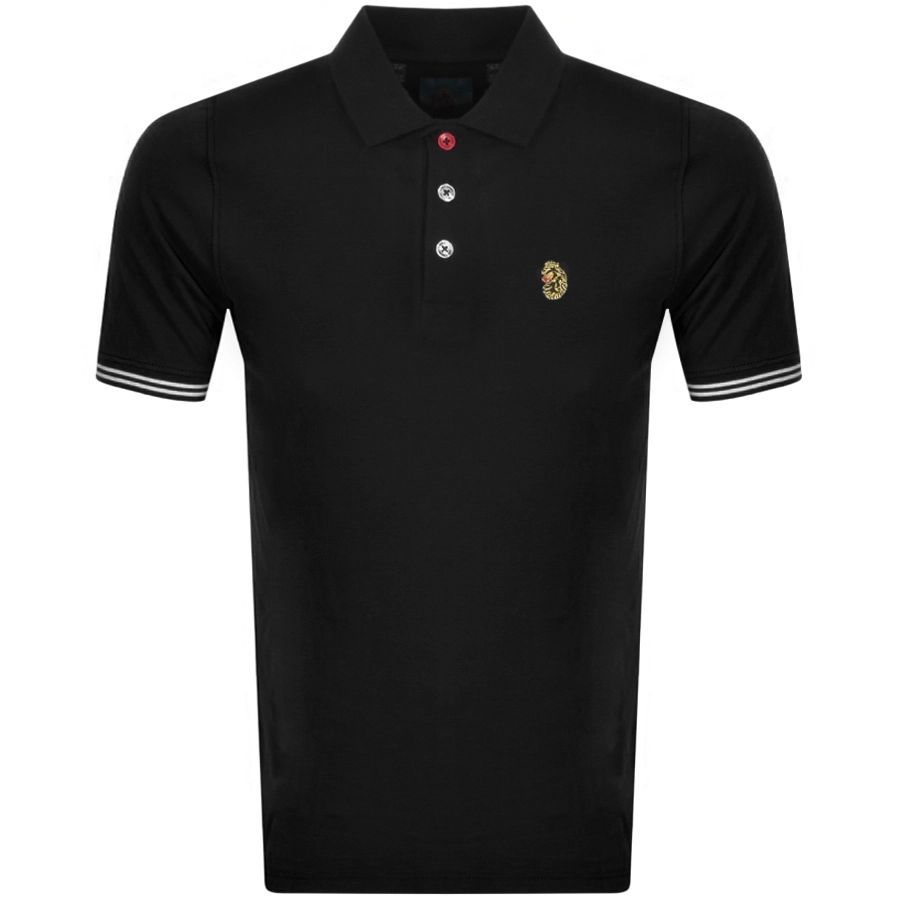 1977 New Mead Polo T Shirt Black