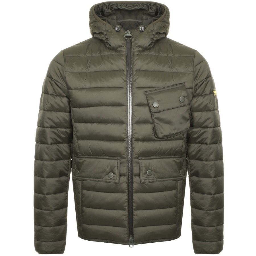 Quilted Ouston Jacket Green