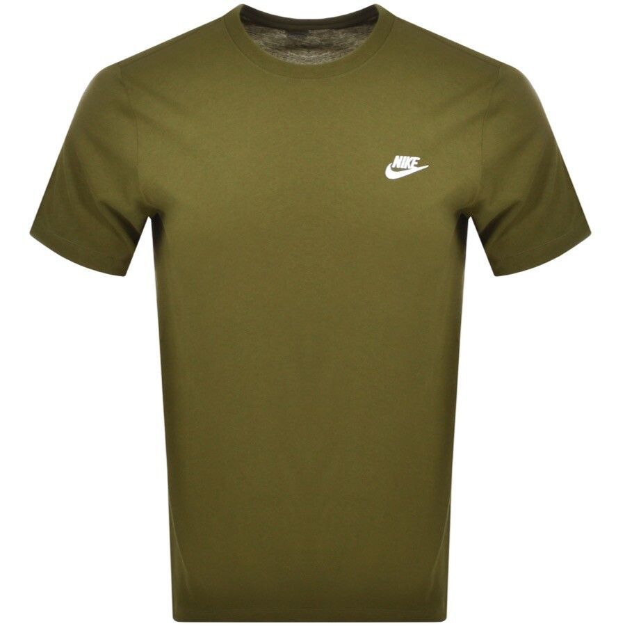 Crew Neck Club T Shirt Green