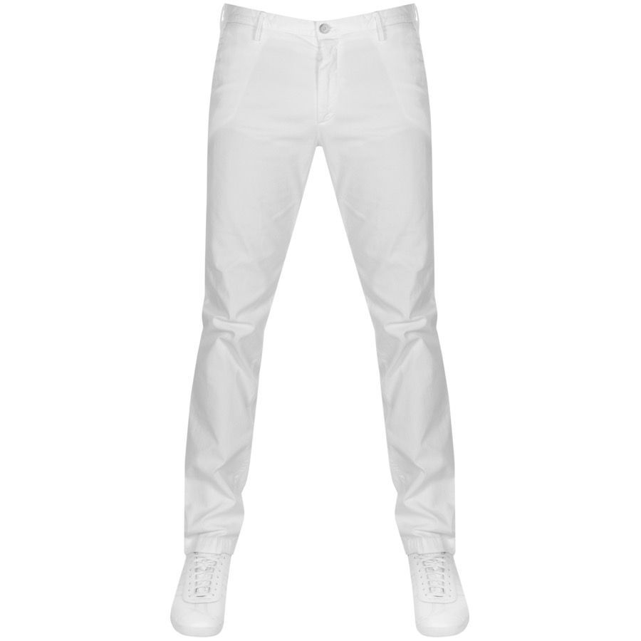 BOSS Rice Trousers White