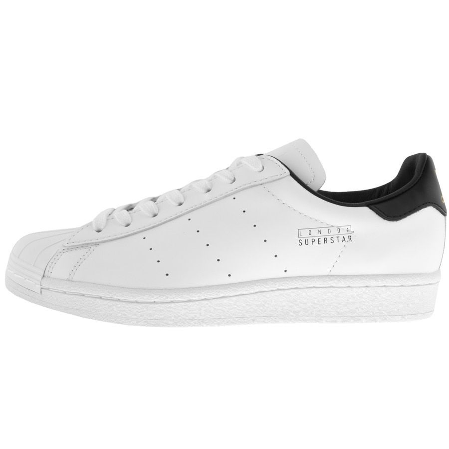 London Superstar Trainers White