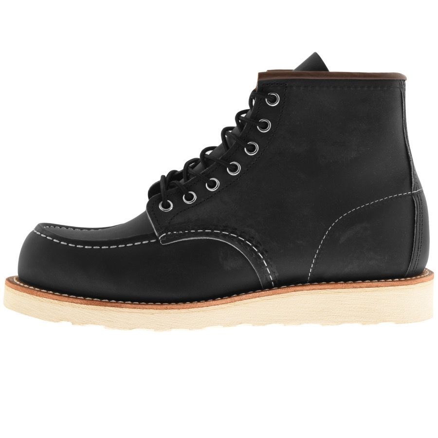 Classic 6 Inch Moc Boots Black