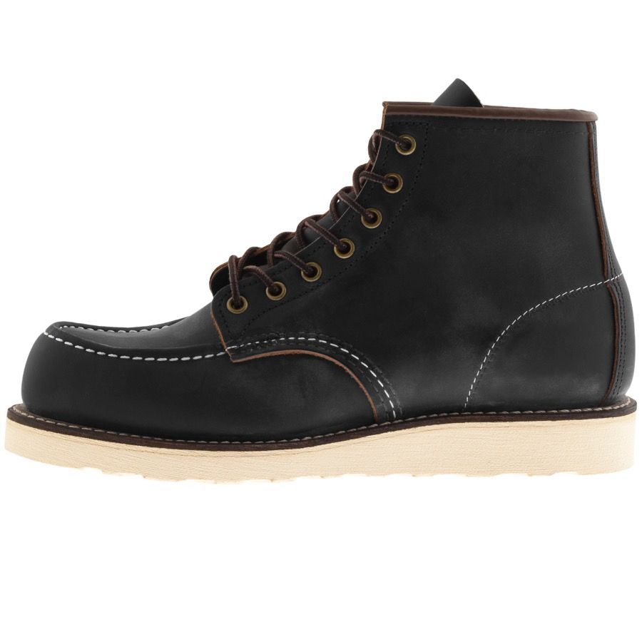 Classic 6 Inch Moc Boots Black