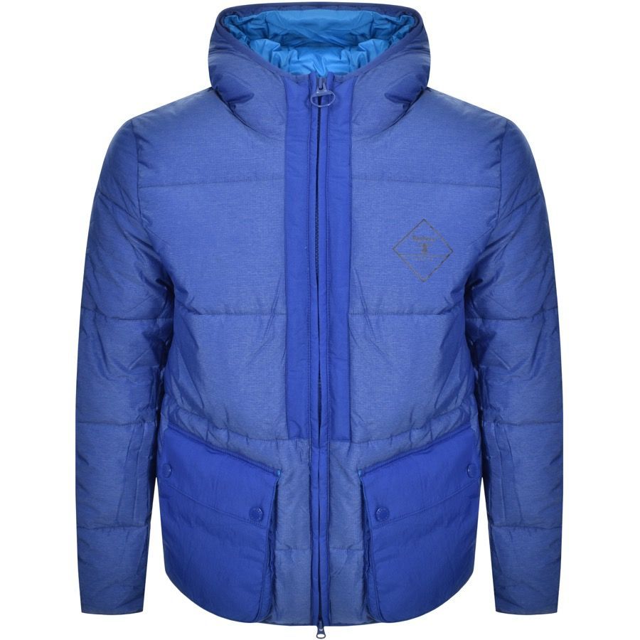 Ansah Quilted Jacket Blue