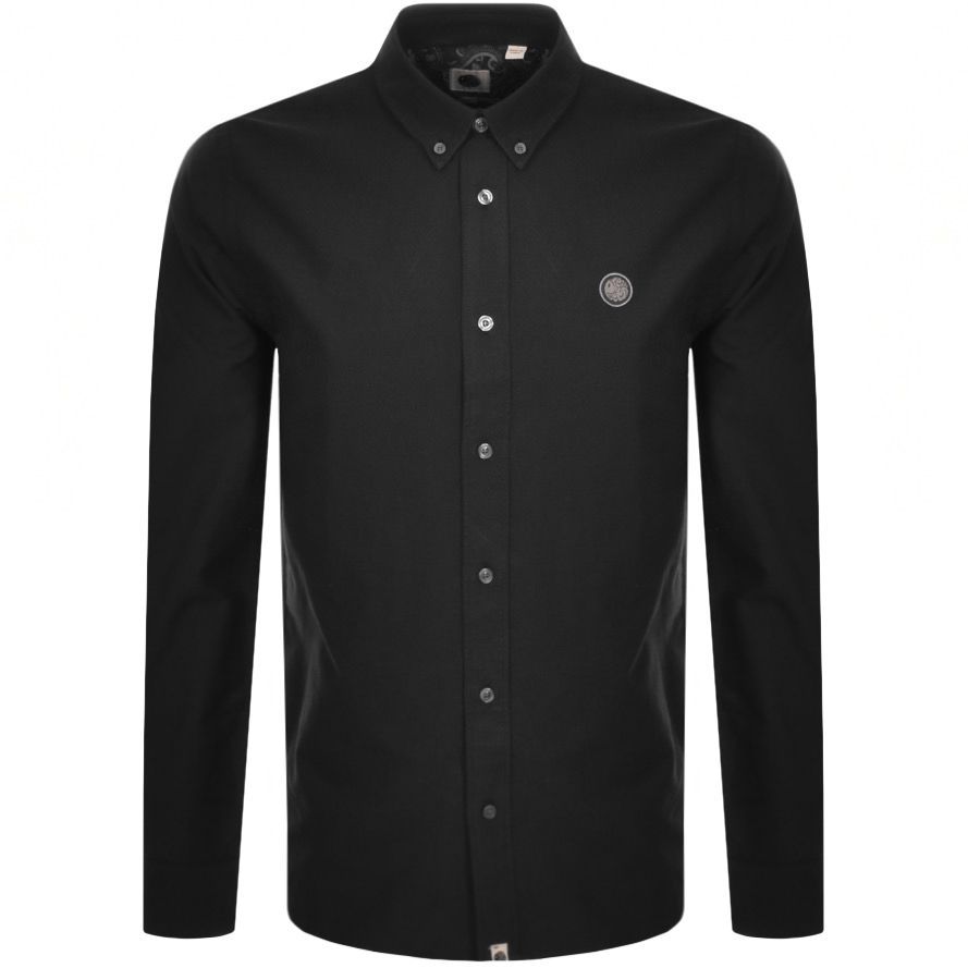 Oxford Long Sleeved Shirt Black