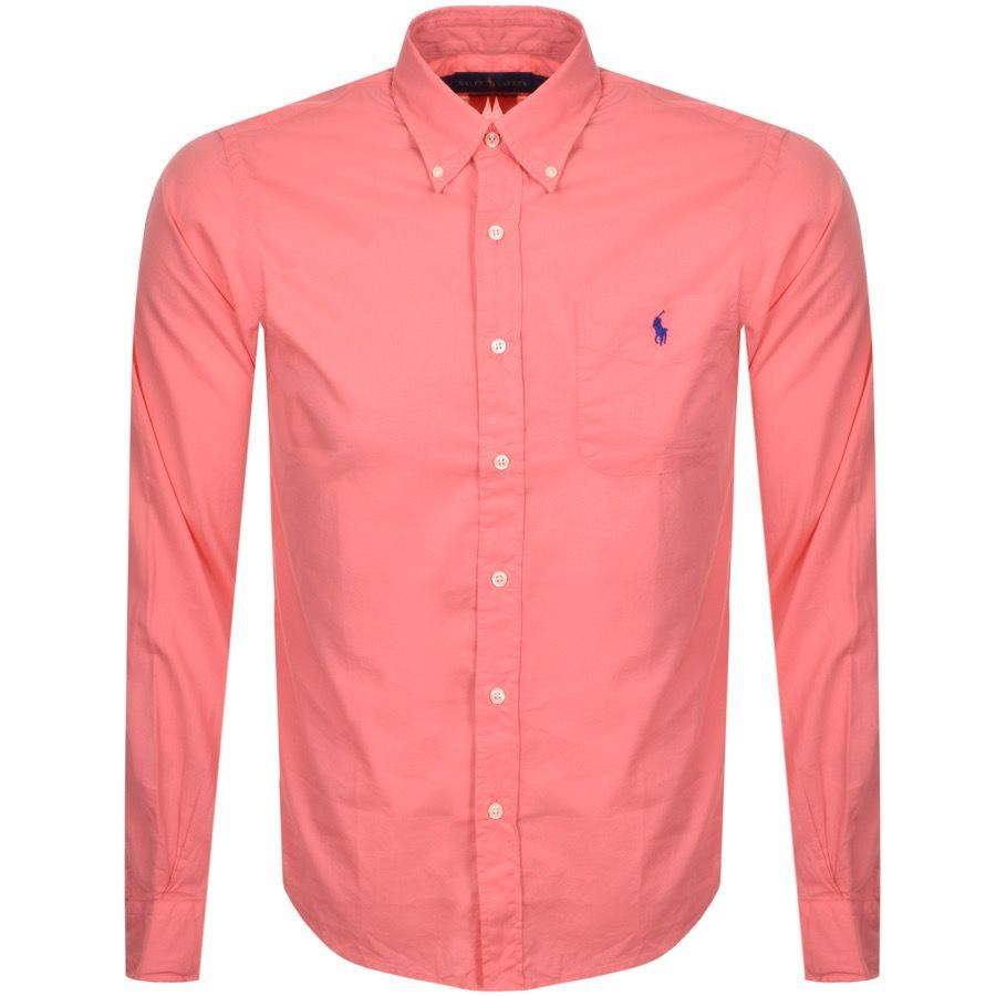 Custom Long Sleeved Shirt Pink