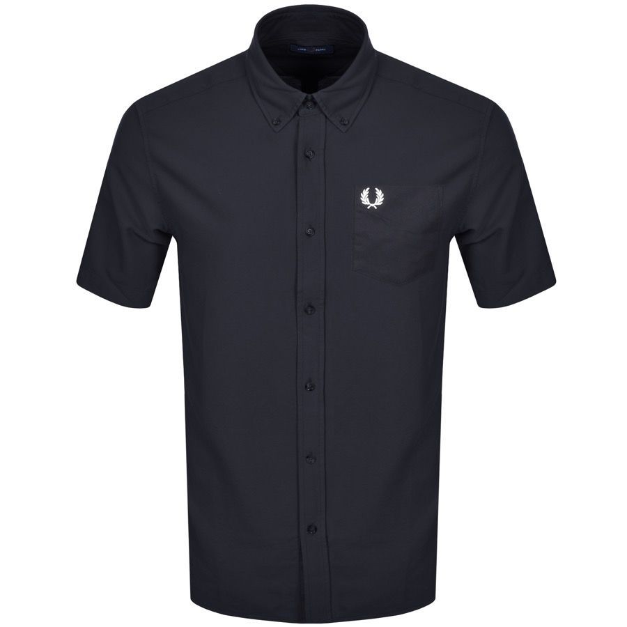 Oxford Short Sleeve Shirt Navy