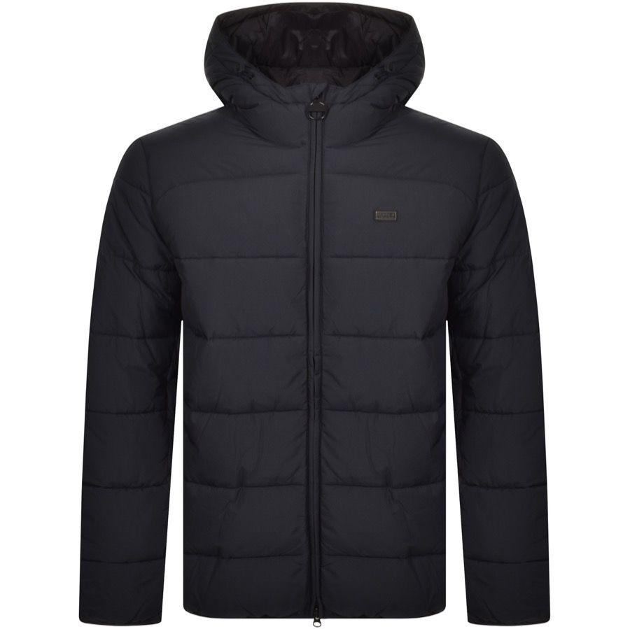 Quilted Court Jacket Black
