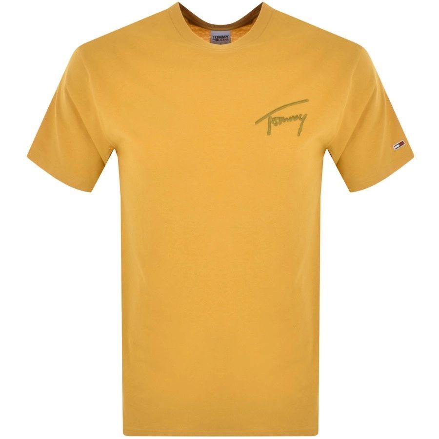 Signature T Shirt Yellow