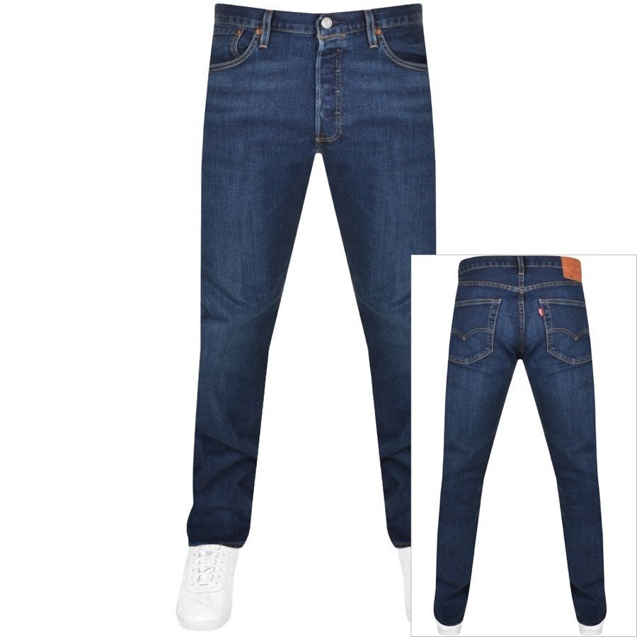 501 Original Fit Jeans Dark Wash Blue