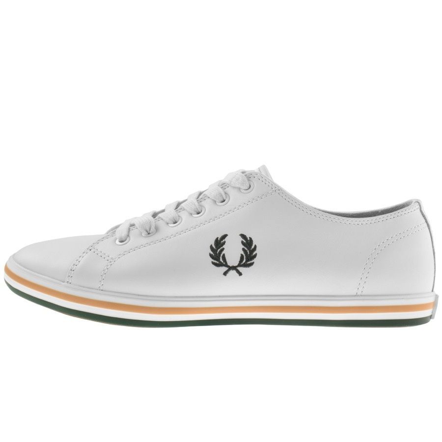 Kingston Leather Trainers White