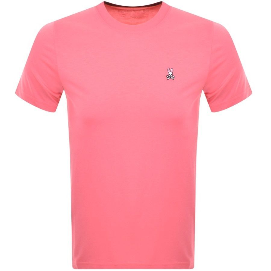 Classic Crew Neck T Shirt Pink