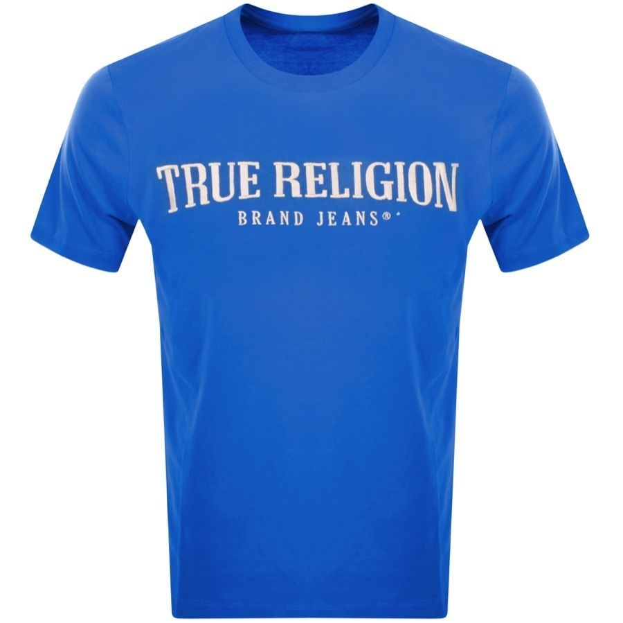 Arch Logo T Shirt Blue
