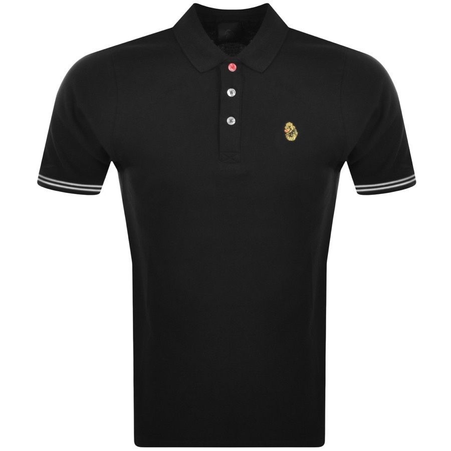 1977 New Mead Polo T Shirt Black