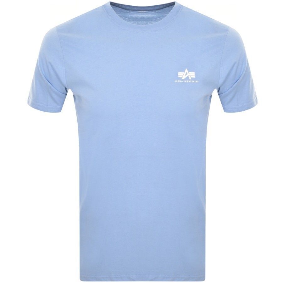 Basic Logo T Shirt Blue