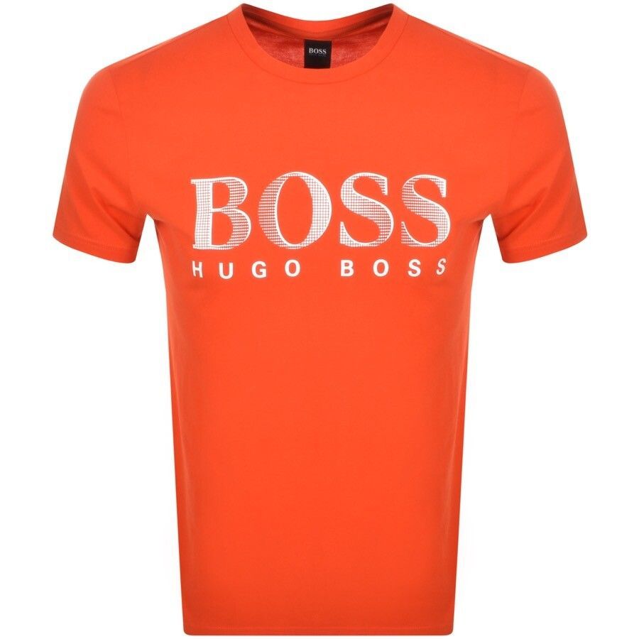 BOSS UV Protection T Shirt Orange