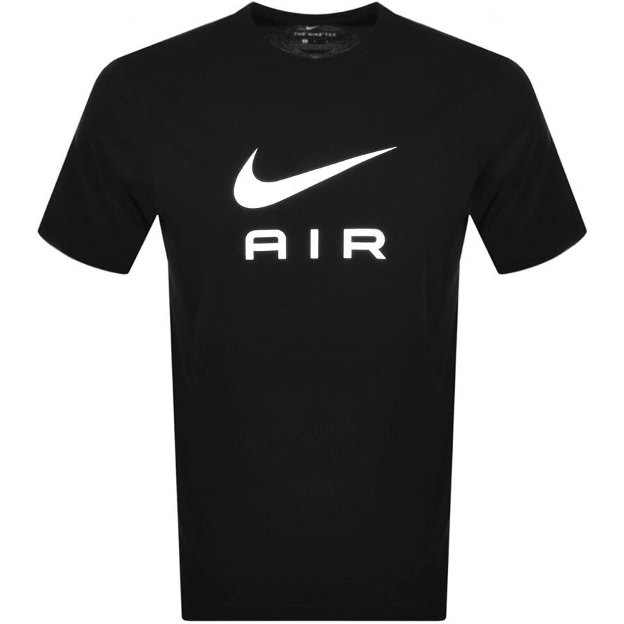 Air Logo T Shirt Black