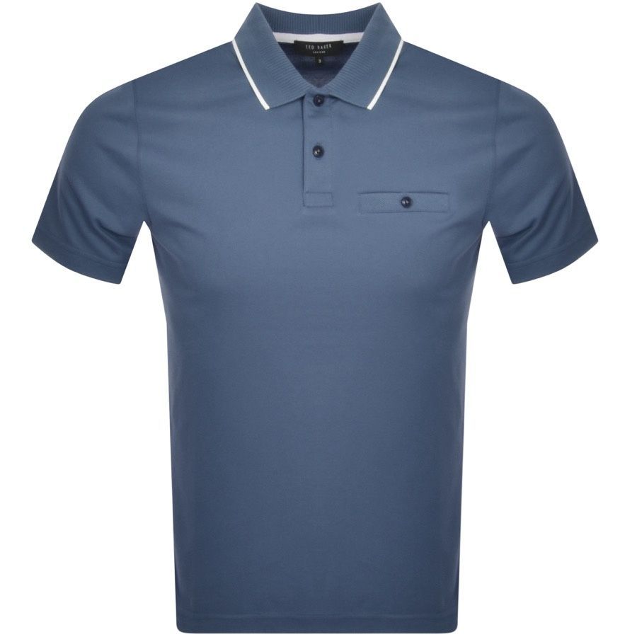 Galton Polo T Shirt Blue