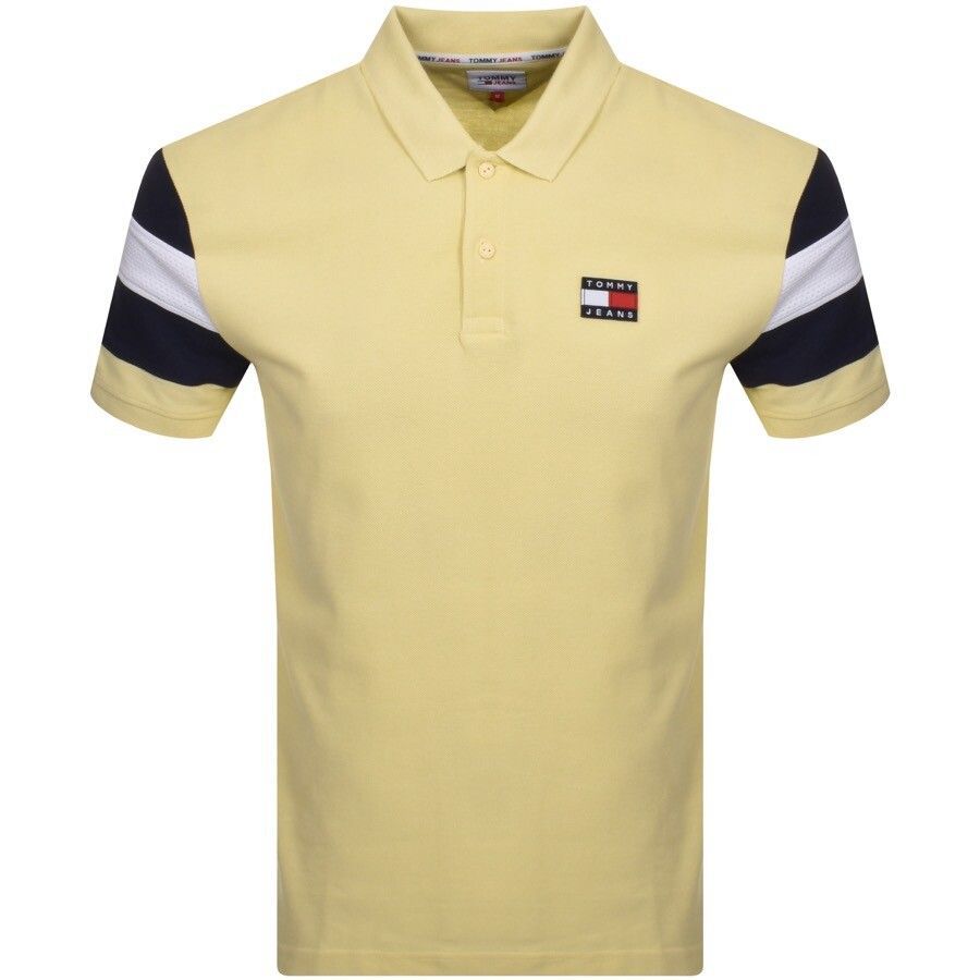 Logo Polo Shirt Yellow