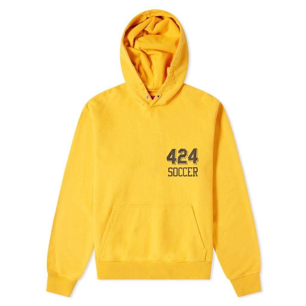 424 Soccer Hoody Yellow