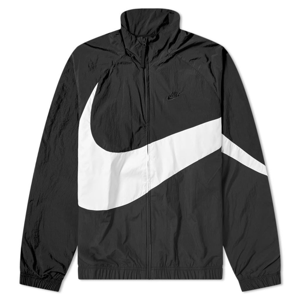 Nike Big Swoosh Woven Jacket Black & White