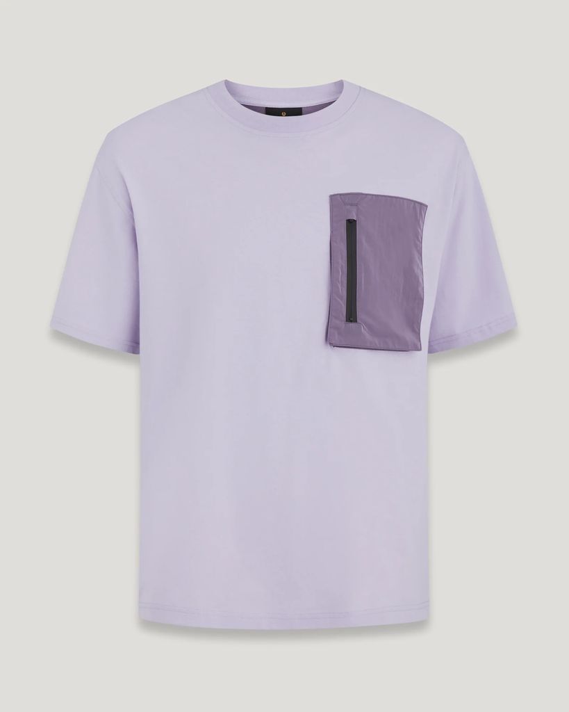 Stern T-shirt Men's Violet Size 2XL