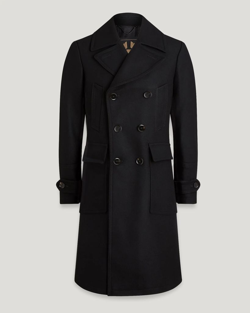 Milford Coat Men's Black Size 52