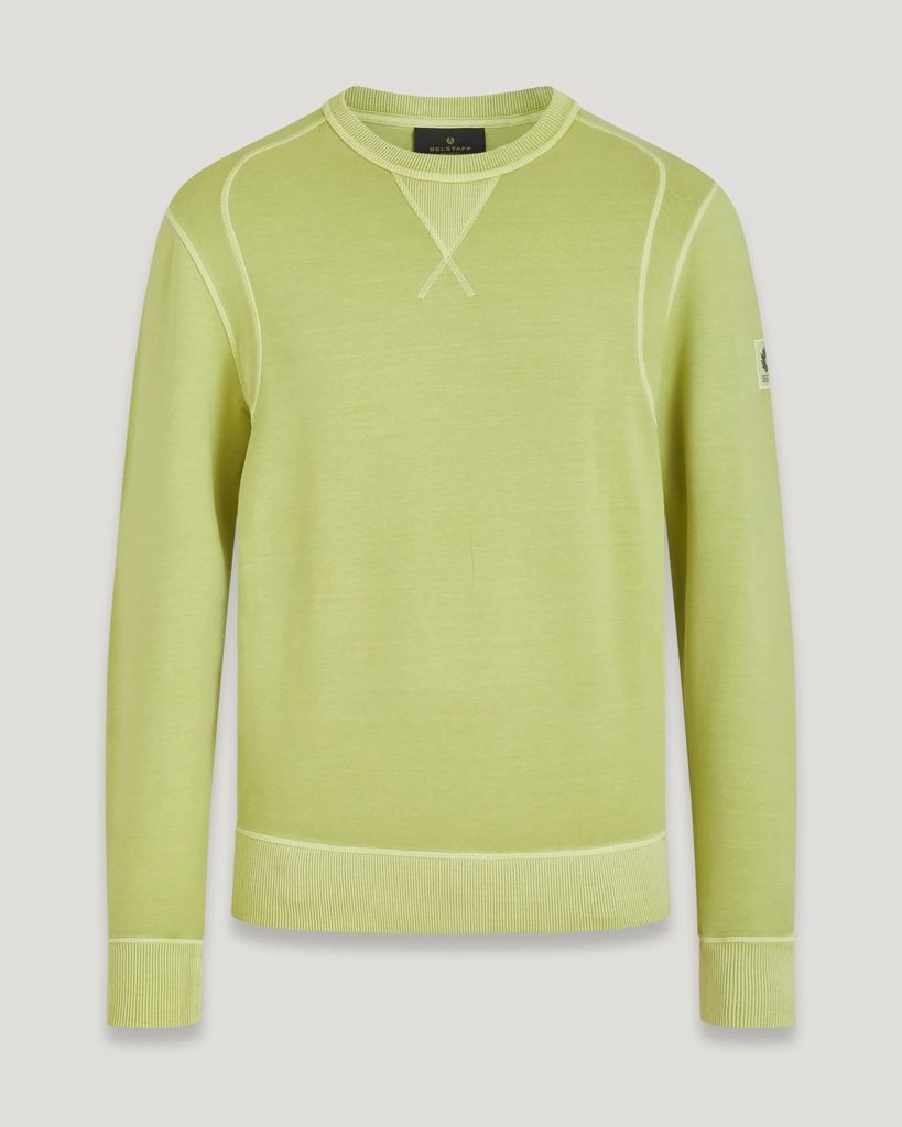 Gibe Sweatshirt Men's Lime Yellow Size L