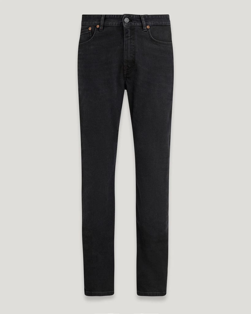 Longton Slim Jeans Men's Washed Black Size W30L32