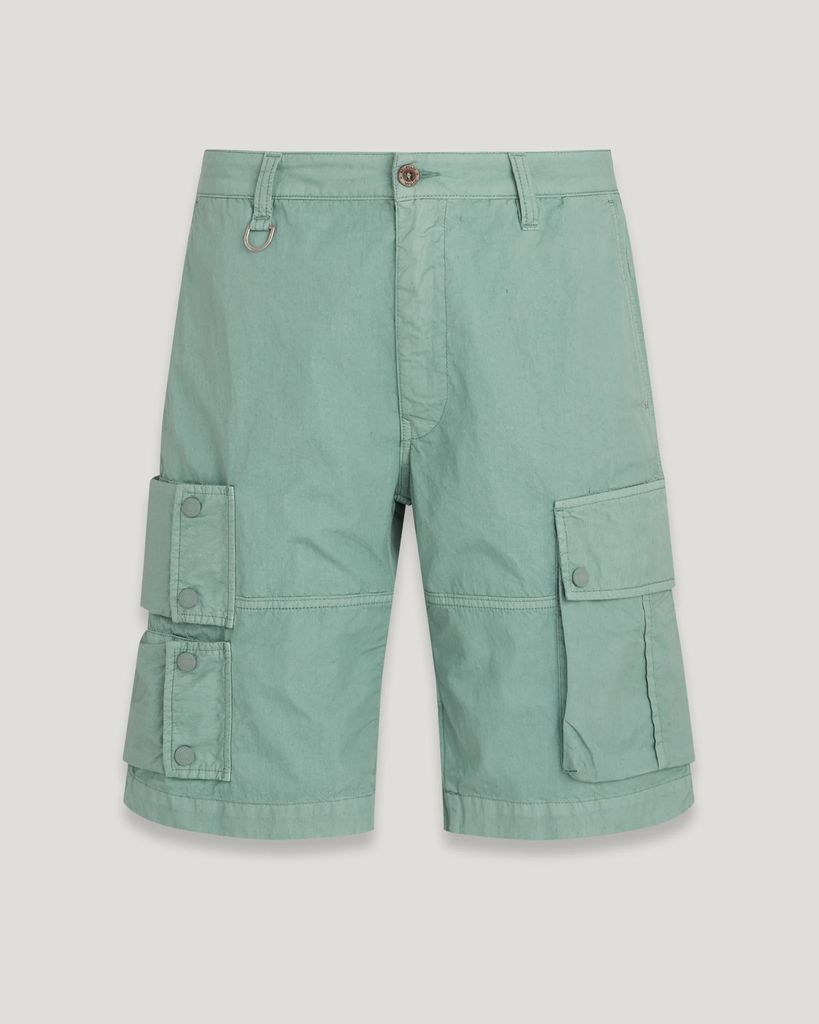 Harker Cargo Shorts Men's Steel Green / Ocean Green Size 34