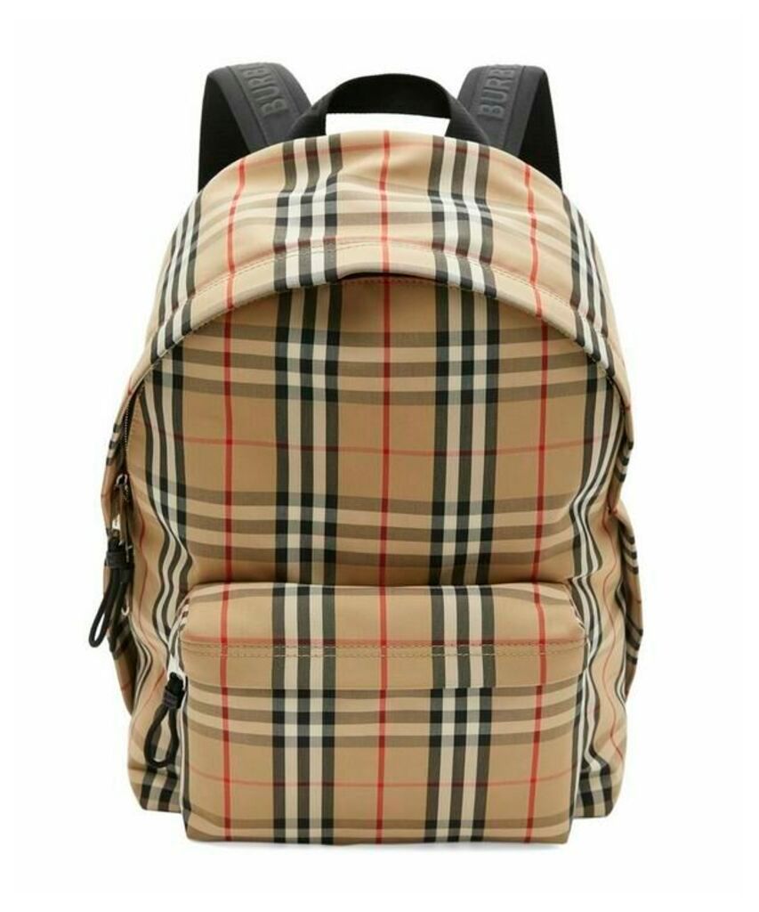 Vintage Check Backpack