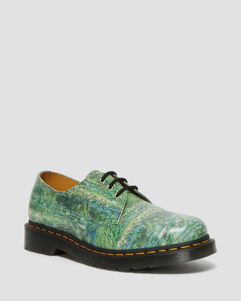 Men's Backhand Leather The National Gallery 1461 Lily Pond Shoes in Green, Size: 3