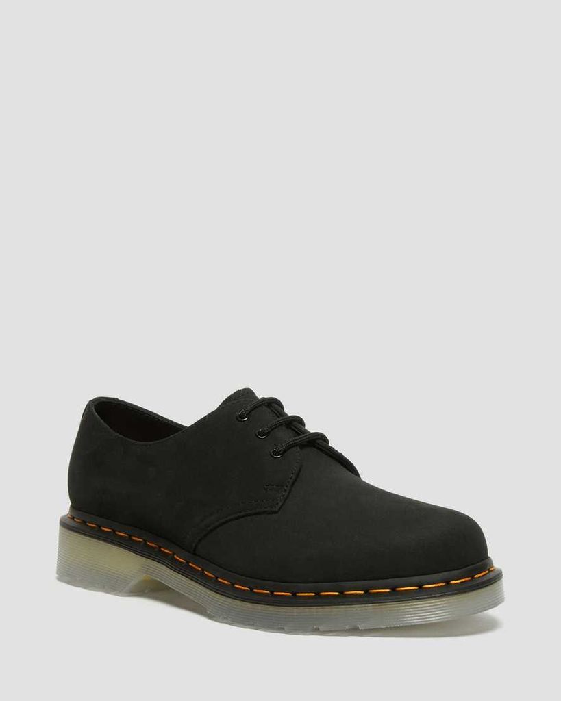 Men's 1461 Iced II Buttersoft Leather Oxford Shoes in Black, Size: 3