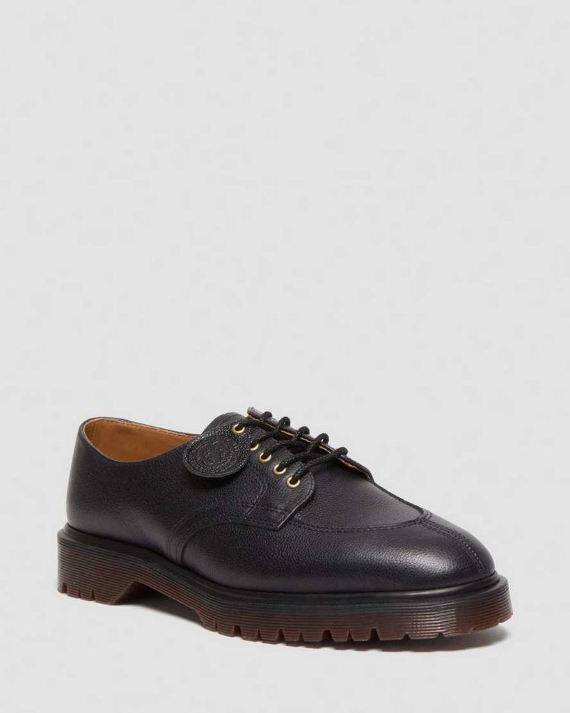 Men's 2046 Leather Lace Up Shoes in Black, Size: 3