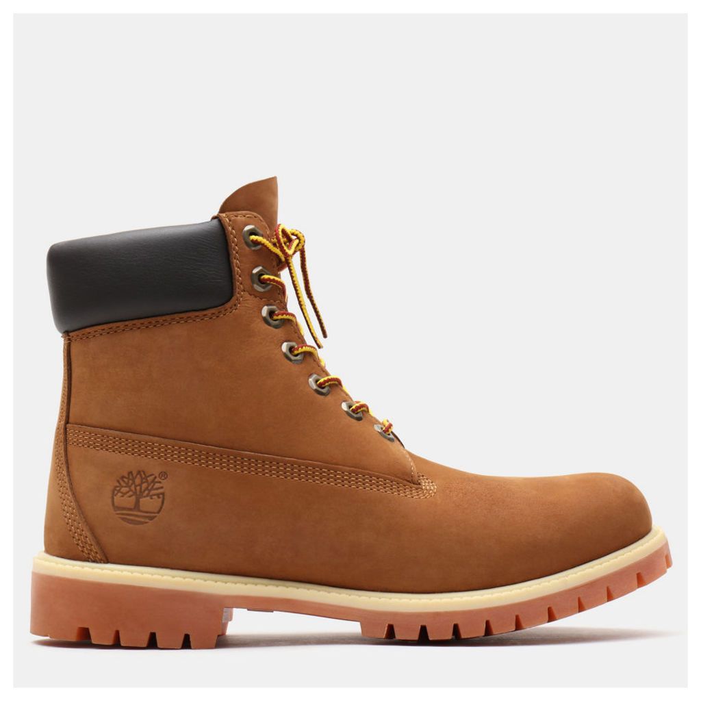 Timberland Premium 6 Inch Boot For Men In Rust Rust, Size 6